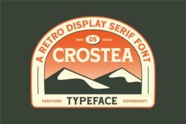 Crostea Demo Font
