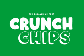 Crunch Chips Font Family