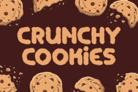 Crunchy Cookies Font