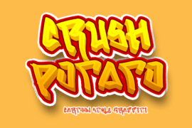 Crush Potato Demo Font