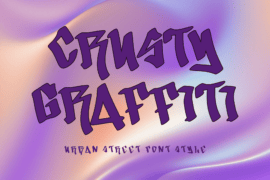 Crusty Graffiti Demo Font