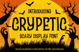 CRYPETIC Font