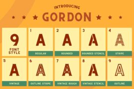 CS Gordon Font