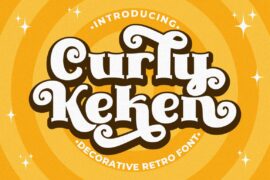 Curly Keken Font