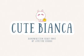 Cute Bianca DEMO Font