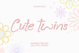CuteTwinsDemo Font