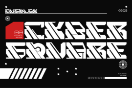Cyber Square Font