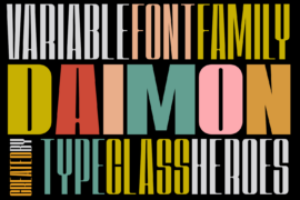 Daimon Demo Font
