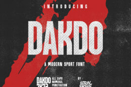 DAKDO Font