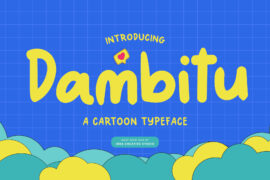 Dambitu Personal Use Font