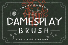 Damesplay Font