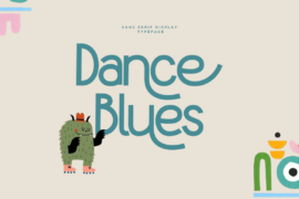 Dance Blues Font