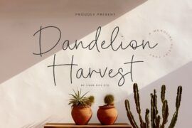 Dandelion Harvest Font