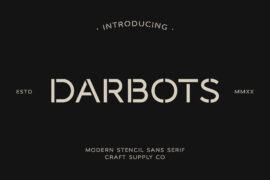 Darbots Font