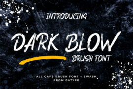 Dark Blow Font Family