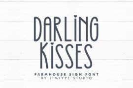 Darling Kisses DEMO Font