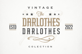 Darlothes Grunge Font
