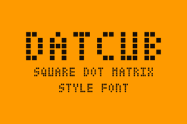 DatCub Font Family