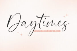 Daytimes Font