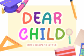 Dear Child Demo Font