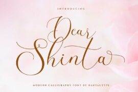 Dear Shinta Font