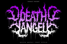 Death angel Font