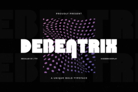 DEBEATRIX Free Trial Font