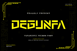 DEGUNFA Trial Font