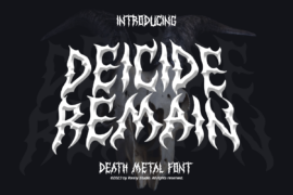 Deicide Remain Font