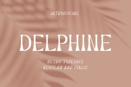 Delphine Font Family