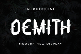 DEMITH FONT Font