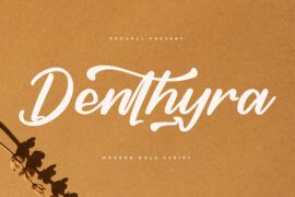 Denthyra DEMO VERSION Font Family