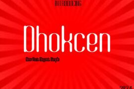 Dhokcen Font