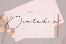 Dialeksa Personal Use Font