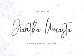 DianthaWocasta Font