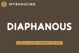Diaphanous Font
