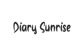 DiarySunriseDemo Font