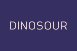 Dinosour Font