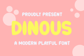 DINOUS Font