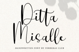 Ditta Missalle Font