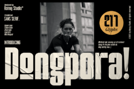 Dongpora DEMO Font
