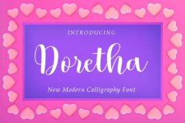 Doretha Script Font Family