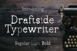 Draftside Font Family