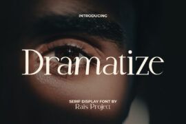 Dramatize Demo Font