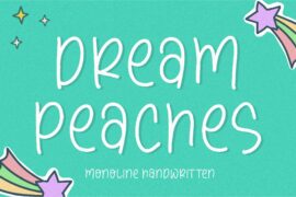 Dream Peaches Font