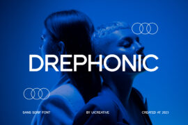 DREPHONIC Font