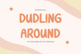 Dudling Around Font