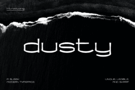 Dusty Font