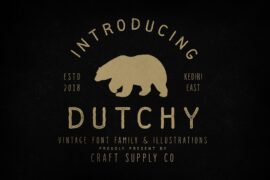 Dutchy Free Font Family