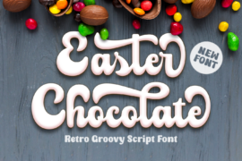 Easter Chocolate Font